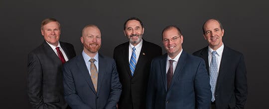 Group photo of the attorney at Rosenberg, Kirby, Cahill, Stankowitz, and Richardson