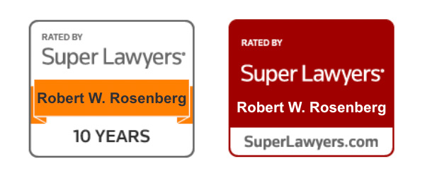 Rated By Super Lawyers: Robert W. Rosenberg